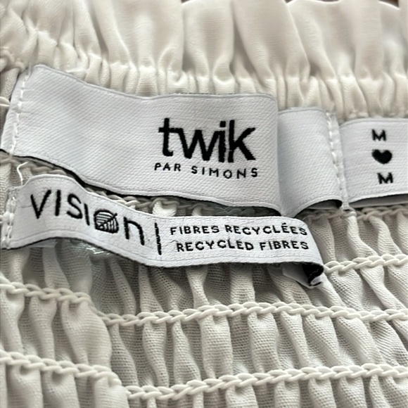 NWOT TWIK Dress White Medium - Picture 3 of 7